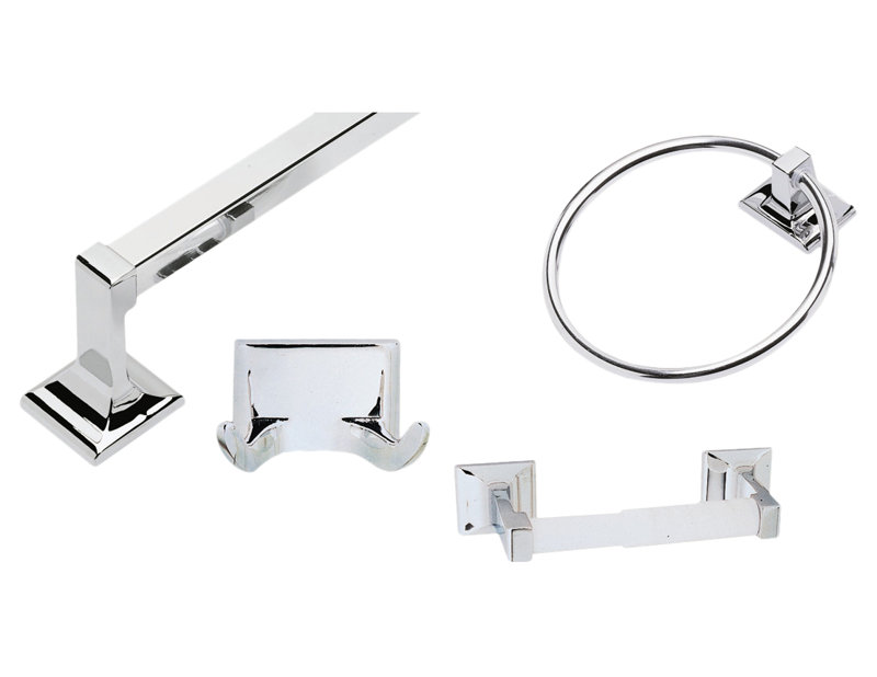 Design House Millbridge 4 Piece Bathroom Hardware Set & Reviews Wayfair